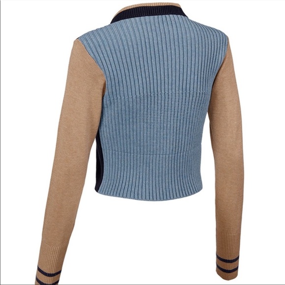 Cabi “School/Letterman” Cardigan. Multi Color, size small. - Picture 5 of 11